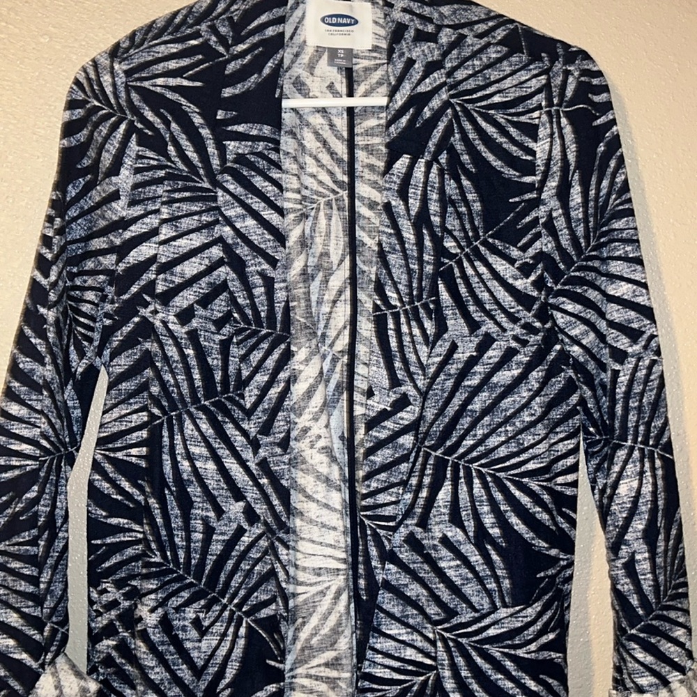 Old Navy two blazers both blue and white XS